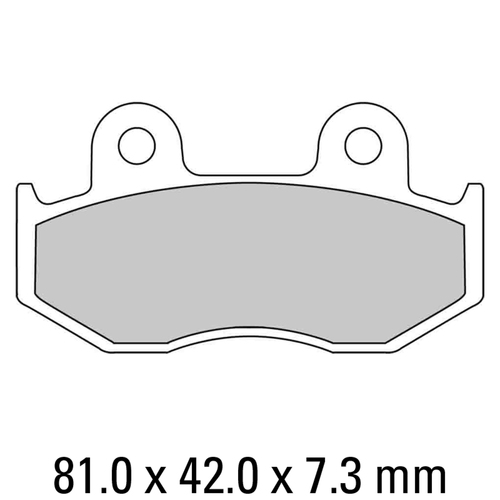 FERODO FDB382SG BRAKE PADS (SB558HF) FRONT