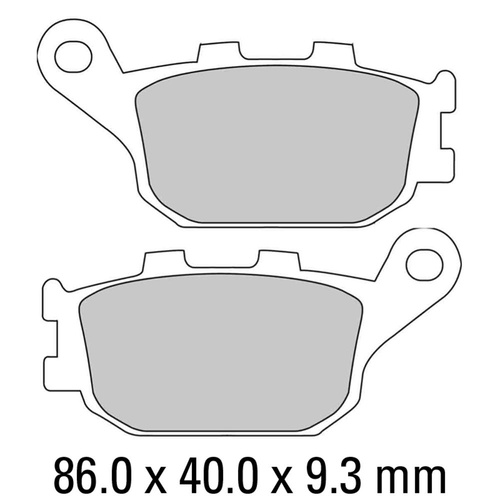 Ferodo FDB754ST Brake Pad Sintered