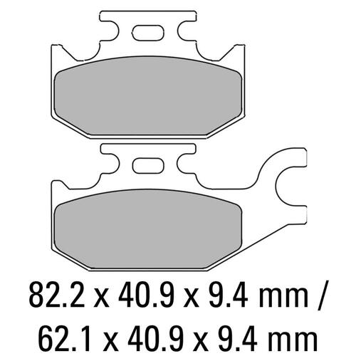 FDB2148 EF ECO Friction Compound - Non Sinter for Road