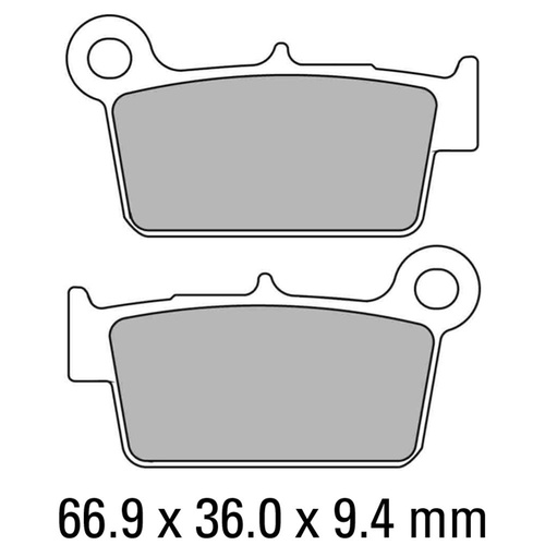 DISC PAD FDB2162P FERODO