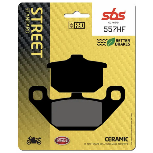 SBS 557HF Front/Rear Ceramic Brake Pads