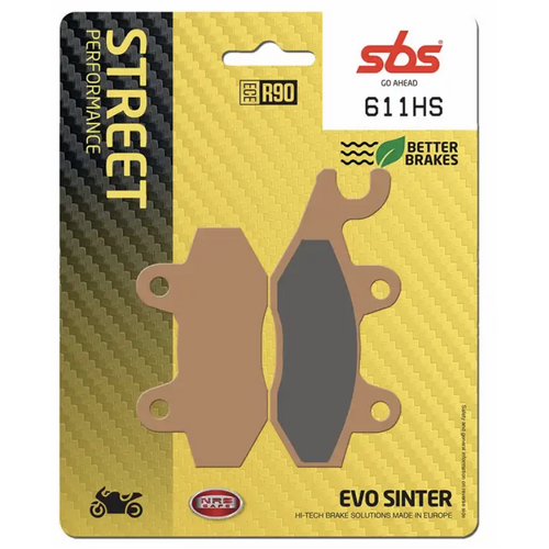 SBS 611HS Front Sintered Brake Pads