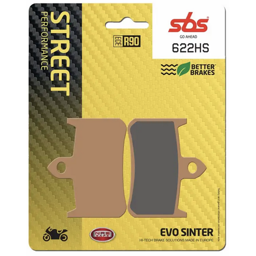 SBS 622HS Front Sintered Brake Pads