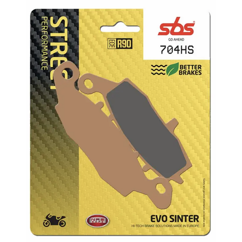 SBS 704HS Front Sintered Brake Pads