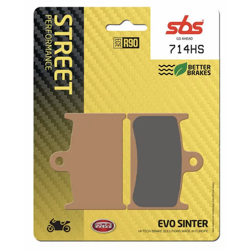 SBS 714HS Front Sintered Brake Pads