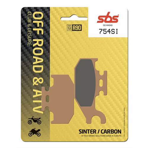 SBS 754SI Front/Rear Sintered Brake Pads (Off-Road)