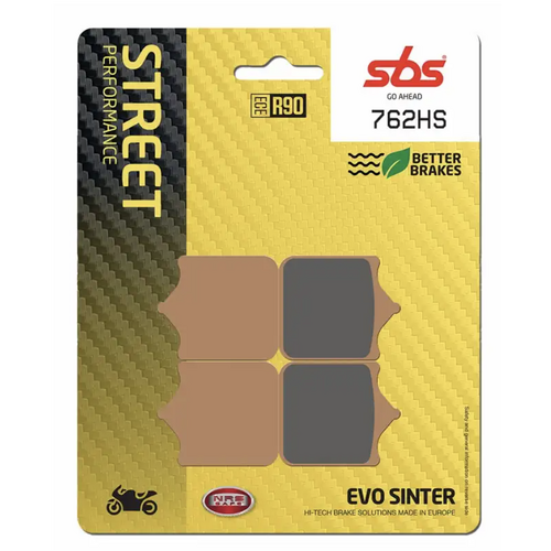 SBS 762HS Front Sintered Brake Pads