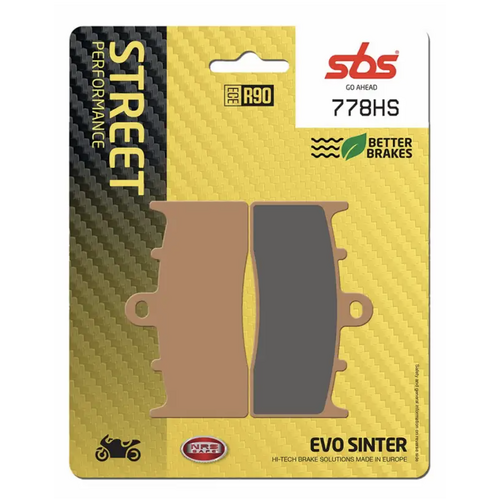 SBS 778HS Front Sintered Brake Pads