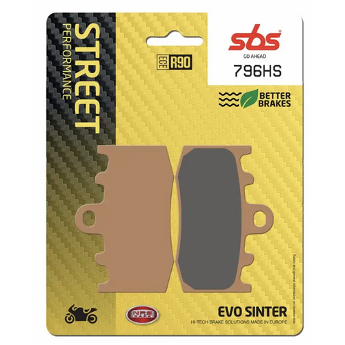 SBS 796HS Front Sintered Brake Pads