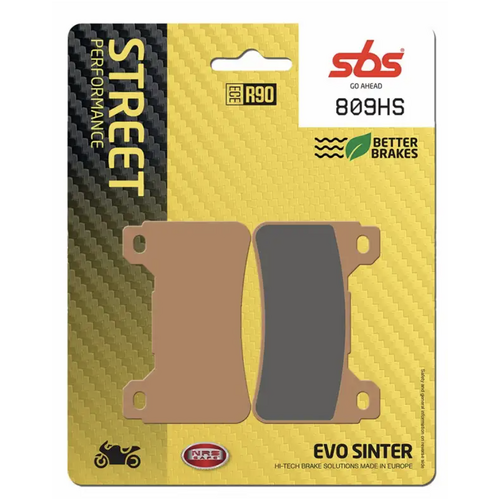 SBS 809HS Front Sintered Brake Pads