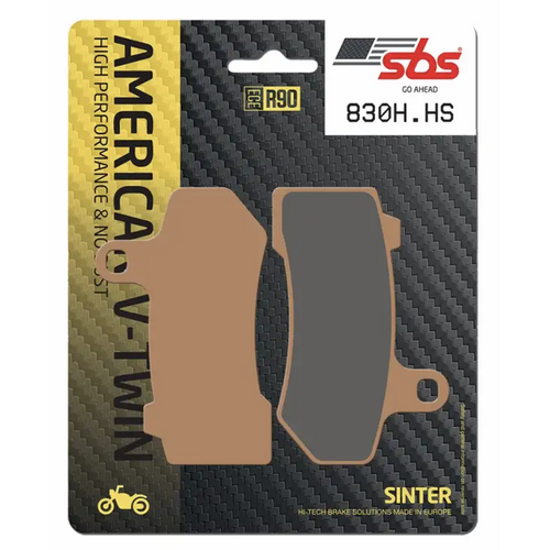 SBS 830H.HS Front Sintered Pads For Harley-Davidson