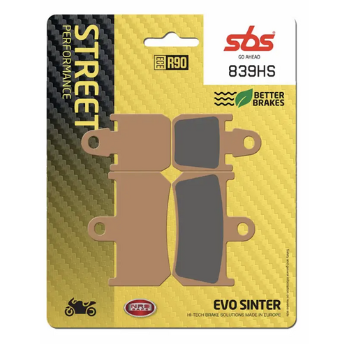 SBS 839HS Front Sintered Brake Pads