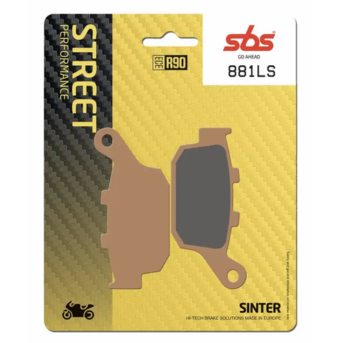 SBS 881LS Rear Sintered Brake Pads